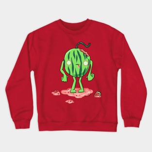 Zombie Watermelon Crewneck Sweatshirt